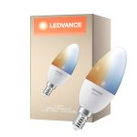 Ledvance Smart+ BT E14 Candela 5W 470lm - 827-865 Regolabile Bianca | Dimmerabile - Sostitutiva 40W