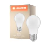 Ledvance Classic LED E27 Pera Ghiaccio 4.9W 470lm - 827 Bianco Molto Caldo | Sostitua 40W