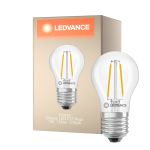Ledvance Classic LED E27 Pera Filamento Chiara 1W 136lm - 827 Bianco Molto Caldo | Sostitutiva 15W