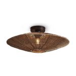 Good&Mojo Luce da soffitto Iguazu Jute Marrone | Adatto per 1x E27 