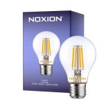 Noxion Lucent LED E27 Pera Filamento Chiara 4.5W 470lm - 822-827 Dim To Warm | Dimmerabile - Sostitutiva 40W
