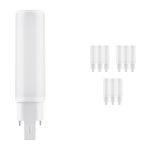 Confezione Multipack 10x Osram Dulux-D LED  6W - 830 Luce Calda -  | 2-Pin - Sostitutiva 13W