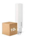 Confezione Multipack 10x Philips CorePro PL-C LED 9.5W 990lm - 830 Luce Calda -  | 4-Pin - Sostitutiva 26W