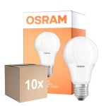 Confezione Multipack 10x Osram Parathom LED Star E27 Pera Ghiaccio 8.5W 806lm - 827 Bianco Molto Caldo | Sostitutiva 60W