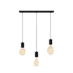 Calex XXL Lumen alto Oro Set completo - Including 3 XXL Bulbos + Cordset Rettangolare base