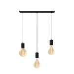 Calex XXL Oro Filamento Set completo - Including 3 XXL Bulbos + Cordset Rettangolare base