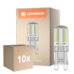 Confezione Multipack 10x Ledvance Performance LED Capsula Chiara G9 2.6W 320lm - 840 Bianco Freddo | Sostitutiva 30W