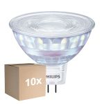 Confezione Multipack 10x Philips Master Faretti LED GU5.3 MR16 7.5W 621lm 36D - 922-927 Dim To Warm | Miglior Resa Cromatica - Dimmerabile - Sostitutiva 50W