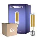 Confezione Multipack 6x Noxion LED HID Tubolare Filamento E40 38W 7200lm - 730 Luce Calda -  | Sostitutiva 125W