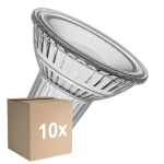 Confezione Multipack 10x Ledvance LED Riflettore GU10 PAR16 6.9W 650lm 120D - 927 Bianco Molto Caldo | Dimmerabile - Sostitutiva 80W