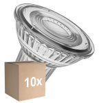 Confezione Multipack 10x Ledvance LED Riflettore GU10 PAR16 6.1W 575lm 36D - 927 Bianco Molto Caldo | Dimmerabile - Sostitutiva 80W
