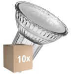 Confezione Multipack 10x Ledvance LED Riflettore GU10 PAR16 8W 750lm 36D - 827 Bianco Molto Caldo | Sostitutiva 100W