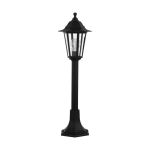 Eglo Lampada a piedistallo Duanera Nero | IP44 - Adatto per 1x E27
