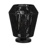 Eglo Lampada Da Tavolo Persley Acciaio Nero | IP20 - Adatto per 1x E27 