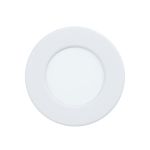 Eglo Incasso Faretti Fueva 6 Plastica Bianca 3.7W 450lm - 827-840-865 CCT