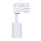 Noxion Luce A Binario 3 Fasi Aluminium Bianca | Adatto per 1x GU10