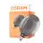 Osram Vintage 1906 LED E27 Globe Filamento Smoke 183mm 4W 110lm - 818 Bianco Molto Caldo | Dimmerabile - Sostitutiva 12W