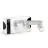 D'Lite Soffitto Faretti Clio Aluminium Bianca Inclinabile| Adatto per 2x GU10