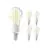 Confezione Multipack 5x Calex Smart Tuya Wifi E14 Sferica 4.5W 450lm - 818-830 Regolabile Bianca | Dimmerabile - Sostitutiva 40W 