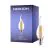 Noxion Lucent LED E14 Punta attorcigliata Candela Filamento Chiara 4.5W 470lm - 827 Bianco Molto Caldo | Dimmerabile - Sostitutiva 40W
