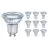 Confezione Multipack 10x Osram Performance Faretti LED Riflettore GU10 PAR16 4.3W 350lm 120D - 827 Bianco Molto Caldo | Sostitutiva 30W