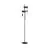 Eglo Lampada da terra Townshend 4 Acciaio Marrone Nero | IP20 - Adatto per 2x E27 
