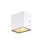 SLV Sitra Cube Luce Da Parete Aluminium Bianca 11W 1270lm - 840 Bianco Freddo | Esterni - IP65