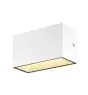 SLV Sitra M Up/Down Luce Da Parete Aluminium Bianca 14W 1880lm - 830-840 CCT | Esterni - IP65