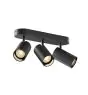 SLV Asto Aluminium Faretti Nero | Adatto per 3x GU10