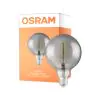 Osram Vintage 1906 LED E27 Globe Filamento Smoke 125mm 5W 140lm - 818 Bianco Molto Caldo | Sostitutiva 15W
