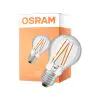 Osram Led Star Classic LED E27 Pera Filamento Chiara 4.9W 470lm - 827 Bianco Molto Caldo | Sensore Di Luce