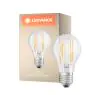 Ledvance Classic LED E27 Pera Filamento Chiara 7.5W 1055lm - 827 Bianco Molto Caldo | Sostitua 75W
