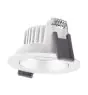 Ledvance Faretti LED Adjust Aluminium Bianca 8W 680lm 36d - 940 Bianco Freddo | 82mm - Ritaglio 68mm - IP20 - Dimmerabile, Dali