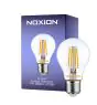 Noxion Lucent Filamento LED E27 Pera Chiara 7W 806lm - 827 Bianco Molto Caldo | Dimmerabile - Sostitutiva 60W
