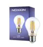 Noxion Lucent LED E27 Pera Filamento Chiara 8.5W 1055lm - 827 Bianco Molto Caldo - Sostitutiva 75W