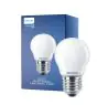 Philips Master Value LED Lustre E27 Sferica Ghiaccio 3.4W 470lm - 927 Bianco Molto Caldo | Miglior resa cromatica - Dimmerabile - Sostitutiva 40W