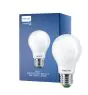 Philips Master Ultra Efficient LED E27 Pera Ghiaccio 4W 840lm - 827 Bianco Molto Caldo | Dimmerabile - Sostitutiva 60W