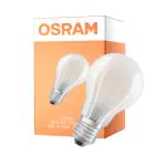 Osram Classic LED E27 Pera Filamento Ghiaccio 4W 470lm - 865 Luce Del Giorno | Sostitutiva 40W