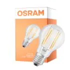Osram LED Superstar E27 Pera Filamento Chiara 7.5W 1055lm - 940 Bianco Freddo | Miglior Resa Cromatica - Dimmerabile - Sostitutiva 75W