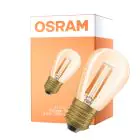 Osram Vintage 1906 LED E27 Edison Filamento Oro 4.8W 360lm - 822 Bianco Molto Caldo | Dimmerabile - Sostitutiva 40W