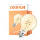 Osram Vintage 1906 LED E27 Globe Filamento Twist Oro 4.9W 470lm - 927 Bianco Molto Caldo | Miglior Resa Cromatica - Dimmerabile - Sostitutiva 40W