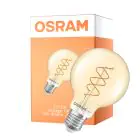 Osram Vintage 1906 LED E27 Globe Filamento Twist Oro 8W 806lm - 922 Bianco Molto Caldo | Miglior Resa Cromatica - Dimmerabile - Sostitutiva 60W