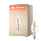 Ledvance Classic LED E14 Candela Filamento Chiara 3.4W 470lm - 827 Bianco Molto Caldo | Sostitutiva 40W