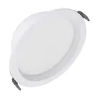 Ledvance Downlight LED Comfort Opale Aluminium Bianca 18W 2160lm 180D - 930-940 CCT | 160mm - Ritaglio 150mm - IP44 - Miglior Resa Cromatica - Zigbee Dimmerabile 