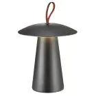 Nordlux Lampada Da Tavolo Ara Batteria Aluminium Nero 2W 240lm - 830 Luce Calda -  | Dimmerabile Touch