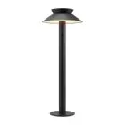 Nordlux Solar Illuminazione da giardino Justina Metallo Nero 5W 400lm - 830 Luce Calda -  | Sensore di Movimento e Luce