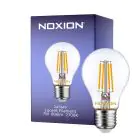 Noxion Lucent Filamento LED E27 Pera Chiara 7W 806lm - 827 Bianco Molto Caldo | Dimmerabile - Sostitutiva 60W