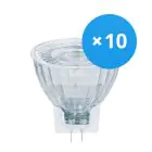 Confezione Multipack 10x Osram Performance Faretti LED Riflettore GU4 MR11 4.5W 345lm 36D - 927 Bianco Molto Caldo | Miglior Resa Cromatica - Dimmerabile - Sostitutiva 35W