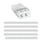 Confezione Multipack 100x Wago 2273-202 Morsettiera Compact | 2 Filo Connessione - Push Filo