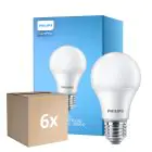 Confezione Multipack 6x Philips  CorePro LED Bulbo E27 Pera Ghiaccio 10W 1055lm - 840 Bianco Freddo | Sostitutiva 75W